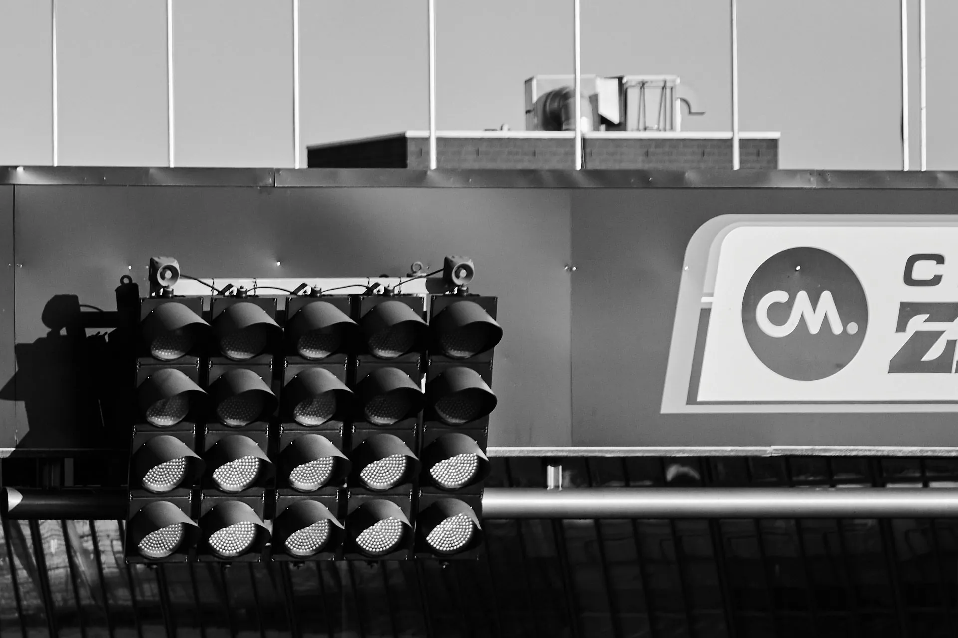 Industrieel Detail — Zwart-Wit