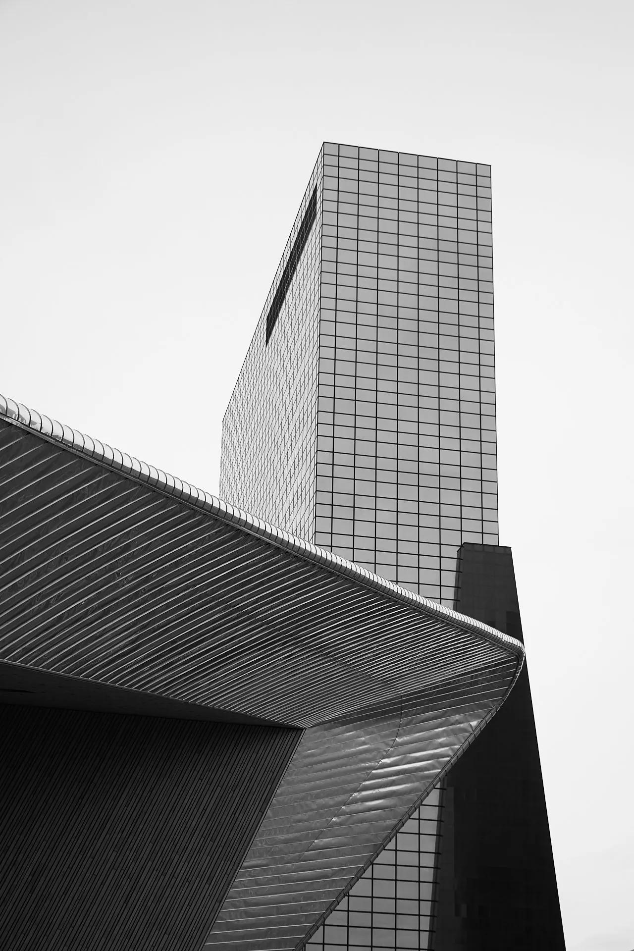 Urbane Geometrie — Zwart-Wit